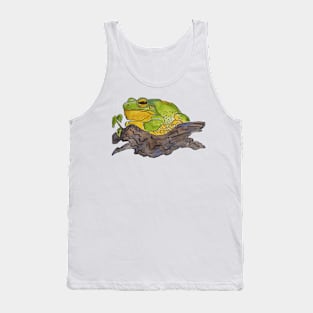 Beautiful chunky frog print Tank Top